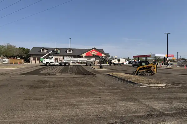 Asphalt Paving in Progress